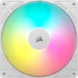 Corsair RS140 ARGB ventilateurs de boîtier Blanc, 2 pièces, 140 x 140 x 25 mm, PWM