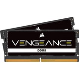 Corsair Vengeance 64 Go DDR5-5600 (2x 32 Go) mémoire PC portable Noir, CMSX64GX5M2A5600C48, SO-DIMM