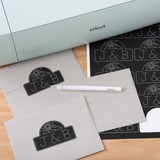 Cricut Smart Label - Permanent - Writable Black, Film autocollant Noir, 90 cm