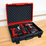 Einhell 4530049 Boîte à outils Plastique Rouge Rouge/Noir, Boîte à outils, Plastique, Rouge, 30 kg, Charnière, 550 mm