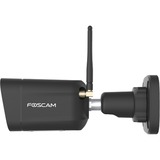 Foscam V5P, caméra WiFi bi-bande 3K/5MP avec alarme sonore et lumineuse, Caméra de surveillance Noir