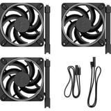 Fractal Design Momentum 12 RGB ventilateurs de boîtier Noir, 3 pièces, 120 x 120 x 25 mm, PWM
