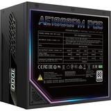 GIGABYTE GP-AE1000PM PG5, 1000 Watt alimentation  Noir, 6x PCIe, 1x 12VHPWR, Gestion des câbles