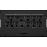 GIGABYTE GP-AE1000PM PG5, 1000 Watt alimentation  Noir, 6x PCIe, 1x 12VHPWR, Gestion des câbles