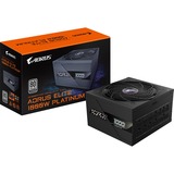 GIGABYTE GP-AE1000PM PG5, 1000 Watt alimentation  Noir, 6x PCIe, 1x 12VHPWR, Gestion des câbles