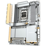 GIGABYTE X870E AERO X3D WOOD carte mère socket AM5 Argent, RAID, 2x 5 Gb-LAN, WLAN, BT, Sound, ATX