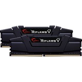 G.Skill Kit 32 Go DDR4-4400, Mémoire vive Noir, F4-4400C19D-32GVK, Ripjaws V, XMP