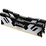 Kingston FURY Kit 64 Go DDR5-6000, Mémoire vive Noir/Argent