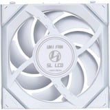 Lian Li UNI FAN SL120 LCD Wireless ventilateurs de boîtier RGB  Blanc, 3 pièces, 120 x 124.5 x 28 mm, PWM