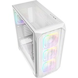 Sharkoon AK5M RGB boîtier midi tower Blanc | 2x USB-A | 1x USB-C | RGB | Verre Trempé