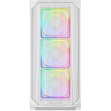 Sharkoon AK5M RGB boîtier midi tower Blanc | 2x USB-A | 1x USB-C | RGB | Verre Trempé