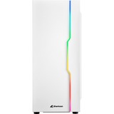Sharkoon RGB Slider boîtier midi tower Blanc | 3x USB-A | RGB | Window