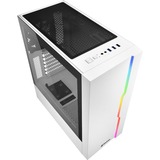 Sharkoon RGB Slider boîtier midi tower Blanc | 3x USB-A | RGB | Window