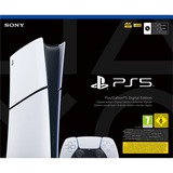 Sony PlayStation 5 Digital Edition (Slim), Console de jeu Blanc/Noir