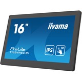 iiyama ProLite T1624MSC-B1 15.6" Moniteur tactile Noir, 1x HDMI, 2x USB-A