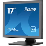 iiyama ProLite T1732MSC-B1SAG 17" Moniteur tactile Noir (Mat), 1x DisplayPort, 1x HDMI, 1x VGA