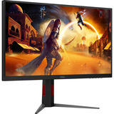 AOC U27G4XM 27" 4K UHD Moniteur gaming  Noir/Rouge, HDMI 2.1, DisplayPort 1.4, 4x USB-A, USB-B, 160 Hz