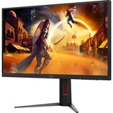 AOC  27" 4K UHD Moniteur gaming  Noir/Rouge