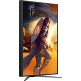 AOC  27" 4K UHD Moniteur gaming  Noir/Rouge
