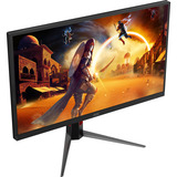 AOC  27" 4K UHD Moniteur gaming  Noir/Rouge