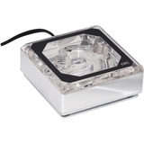 Alphacool Eisblock XPX Aurora Edge, Refroidisseur CPU Chrome, ARGB