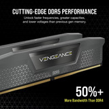 Corsair 32 Go DDR5-6000 (2x 16 Go) mémoire vive Noir, CMK32GX5M2D6000Z38, EXPO