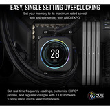 Corsair 32 Go DDR5-6000 (2x 16 Go) mémoire vive Noir, CMK32GX5M2D6000Z38, EXPO