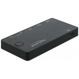DeLOCK Switch KVM HDMI / USB-C 4K 60 Hz avec USB 2.0 
