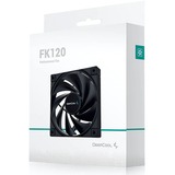 DeepCool FK120, Ventilateur de boîtier Noir, Connecteur de ventilateur PWM à 4 broches