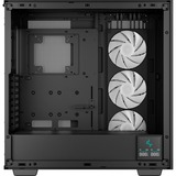 DeepCool MORPHEUS  boîtier midi tower Noir | 4x USB-A | 1x USB-C | RGB | Verre Trempé