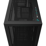 DeepCool MORPHEUS  boîtier midi tower Noir | 4x USB-A | 1x USB-C | RGB | Verre Trempé