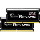 G.Skill Ripjaws 96 Go DDR5-5600 (2x 48 Go) mémoire PC portable Noir, F5-5600S4645A48GX2-RS, SO-DIMM, XMP 3.0