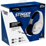 HyperX Cloud Stinger Core Wireless casque gaming over-ear Blanc/Bleu