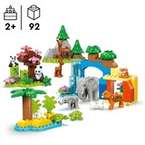 LEGO DUPLO City - Familles d'animaux sauvages 3-en-1, Jouets de construction 10446