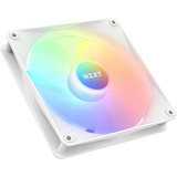 NZXT F140 RGB Core Twin, Ventilateur de boîtier Blanc, 2x ventilateur RGB, avec contrôleur