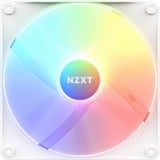 NZXT F140 RGB Core ventilateurs de boîtier Blanc, 2 pièces, 140 x 140 x 26 mm, PWM, contrôleur inclus