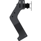Res-Tech GT Monitor Stand Integrated Single Reinforced, Support de moniteur Noir, VESA réglable