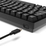 Sharkoon SKILLER SGK50 S2 PBT RGB clavier gaming mécanique Noir, Layout BE (AZERTY), Gateron G Pro 3.0 Yellow, 96%, Hot-swappable