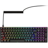 Sharkoon SKILLER SGK50 S2 PBT, clavier gaming Noir, Layout BE, Gateron G Pro 3.0 Yellow, LED RGB, Hot-swappable