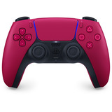 Sony Manette sans fil DualSense, Manette de jeu Rouge/Noir, Retour haptique, gâchettes adaptatives, micro intégré