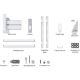 Vogels COMFORT TVM 3445 Support TV pivotant, Support mural Blanc, 32-65"