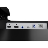 iiyama ProLite XUB3293UHSN-B5 31.5" 4K UHD Moniteur  Noir, 4K UHD, HDMI, DisplayPort, USB-C, LAN, Audio