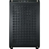 Cooler Master QUBE 500 Flatpack boîtier cube Noir | 2x USB-A | 1x USB-C | Verre Trempé