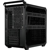 Cooler Master QUBE 500 Flatpack boîtier cube Noir | 2x USB-A | 1x USB-C | Verre Trempé