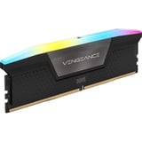 Corsair 16 Go DDR5-5200 Kit, Mémoire vive Noir, CMH16GX5M2B5200C40, Vengeance RGB, XMP