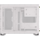 Corsair 2500D Airflow boîtier mini tower Blanc | 2x USB-A | 1x USB-C | Verre Trempé