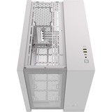 Corsair 2500D Airflow boîtier mini tower Blanc | 2x USB-A | 1x USB-C | Verre Trempé
