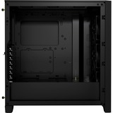 Corsair 4000D RGB AIRFLOW boîtier midi tower Noir | 1x USB-A | 1x USB-C | RGB | Verre Trempé