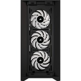 Corsair 4000D RGB AIRFLOW boîtier midi tower Noir | 1x USB-A | 1x USB-C | RGB | Verre Trempé