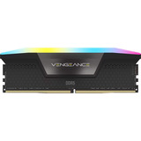 Corsair Vengeance RGB 16 Go DDR5-5200 (2x 8 Go) mémoire vive Noir, CMH16GX5M2B5200C40, L’UDIMM, XMP 3.0